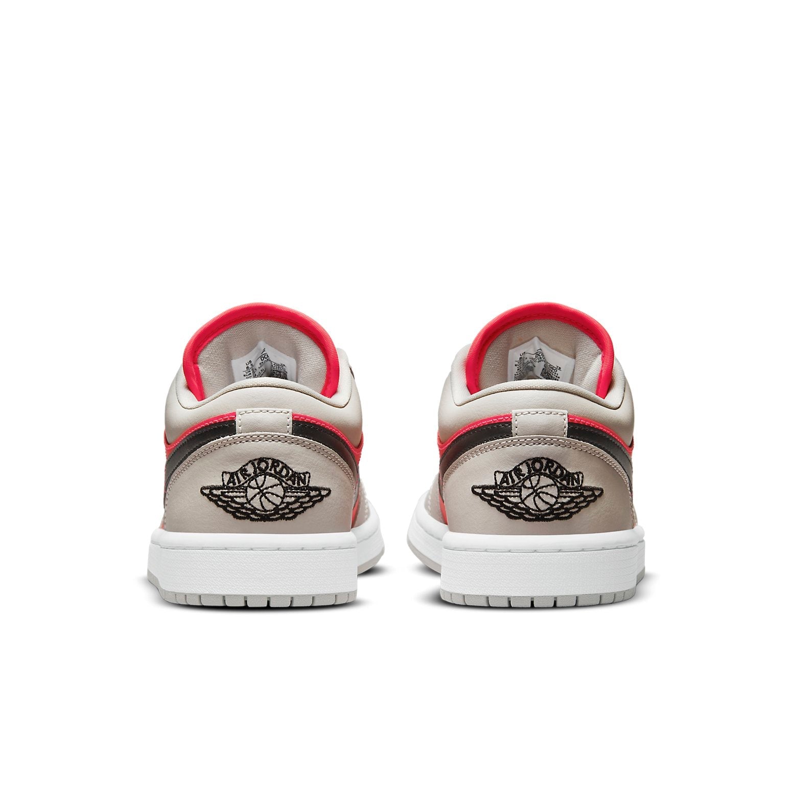 (WMNS) Air Jordan 1 Low 'Light Iron Ore Siren Red' DC0774-060
