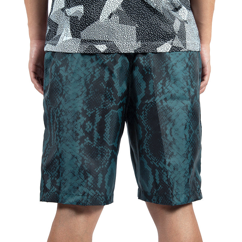 Air Jordan 11 Snakeskin Snake Skin Shorts For Men Blue/Black CI0313-414
