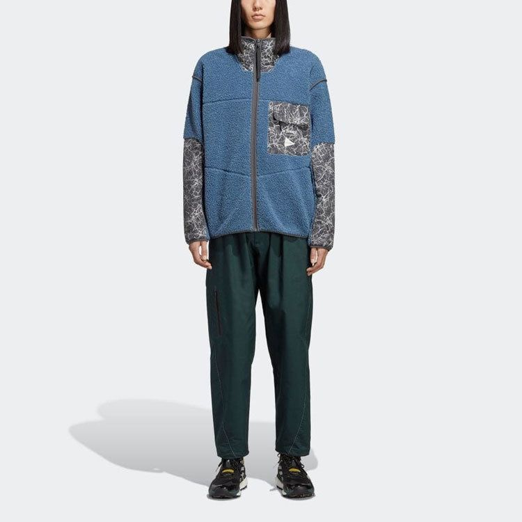 adidas Terrex x And Wander Fleece Jacket 'Wonder Steel' HN6935