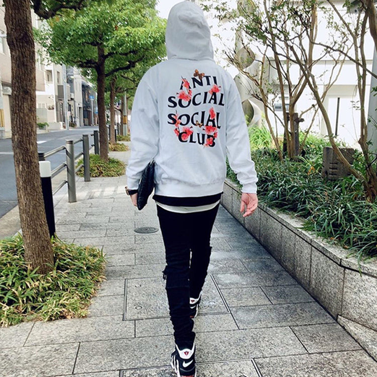 ANTI SOCIAL SOCIAL CLUB Alphabet Zipper Unisex White ASSW393
