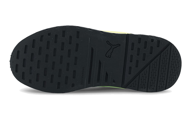 PUMA Anzarun (Big Kids) Shoes Black/White/Yellow 372035-07