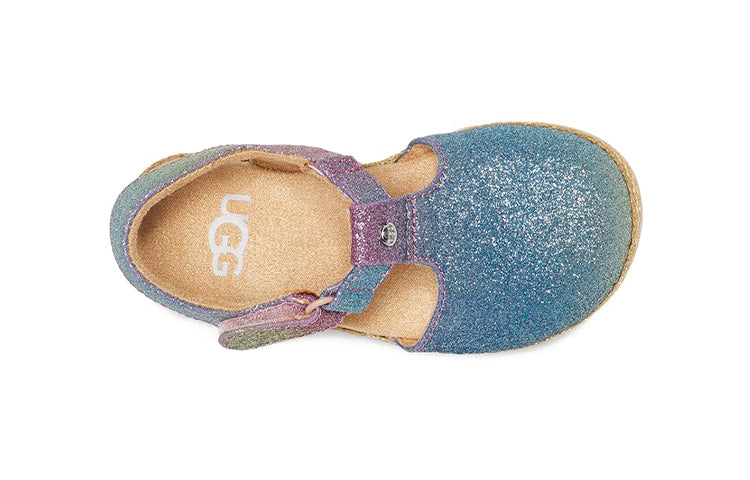 (TD) UGG Emmery Sandal 'Rainbow Glitter' 1124922T-RGTT
