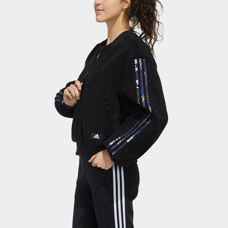 (WMNS) adidas CNY Mic Bomber Series Double Sided Aviator Jacket GG0770