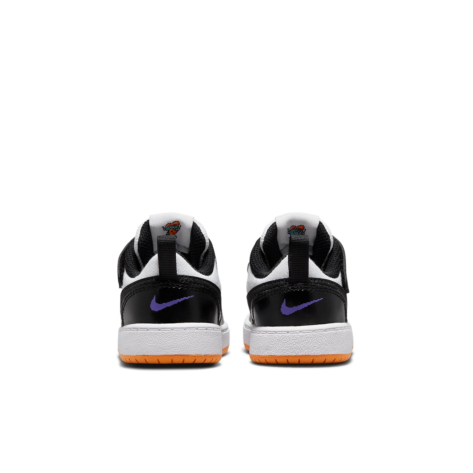 (TD) Nike Court Borough Low 2 SE 'White Kumquat Black' DN1230-100