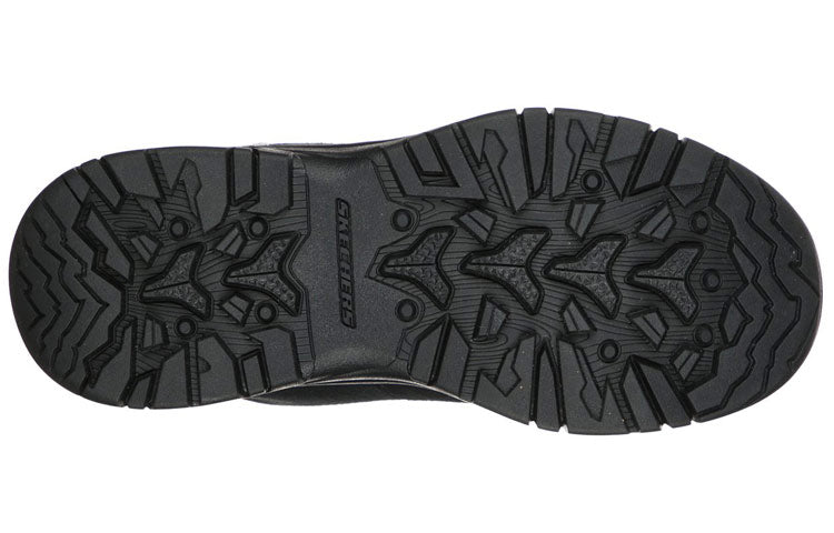 (WMNS) Skechers Trego-El Captian High-Top Black 158254-BKGY