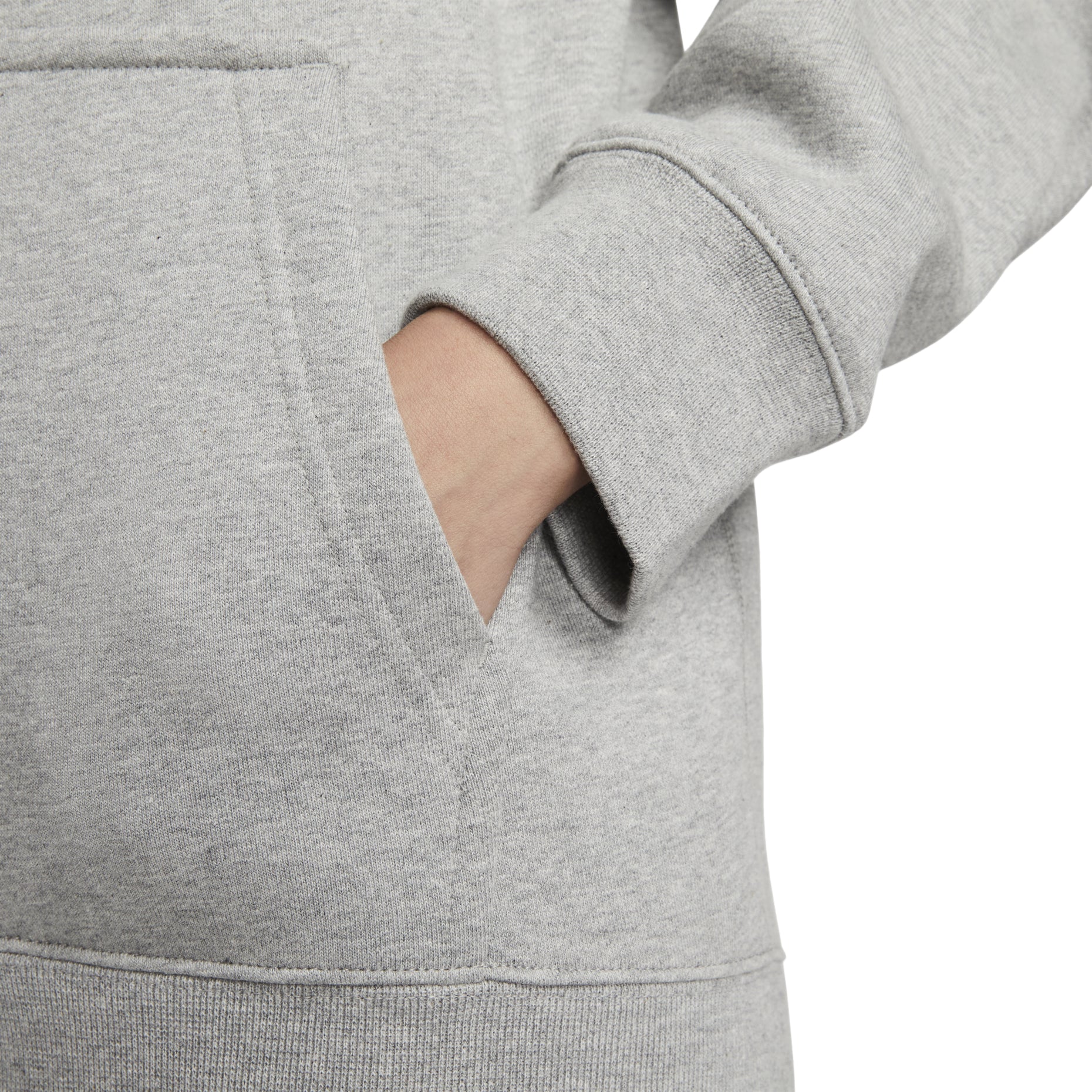 Nike embroidered logo hooded jacket 'Grey' DR0404-063