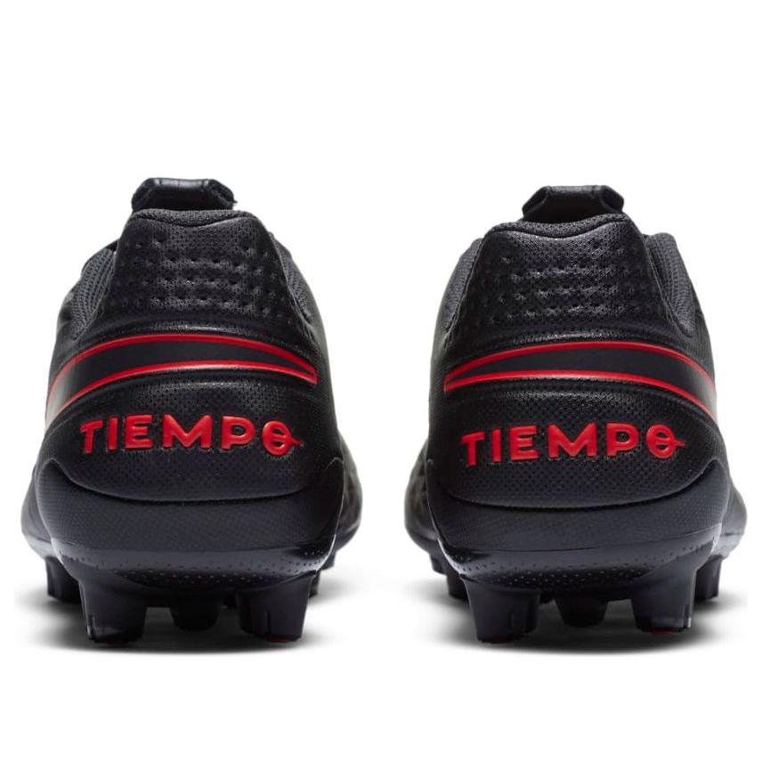 Nike Tiempo Legend 8 Academy HG 'Black Red' AT6013-060