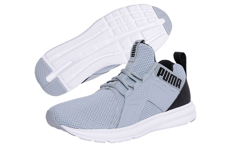 PUMA Enzo Weave Low-top Running Shoes Black/White 191487-07