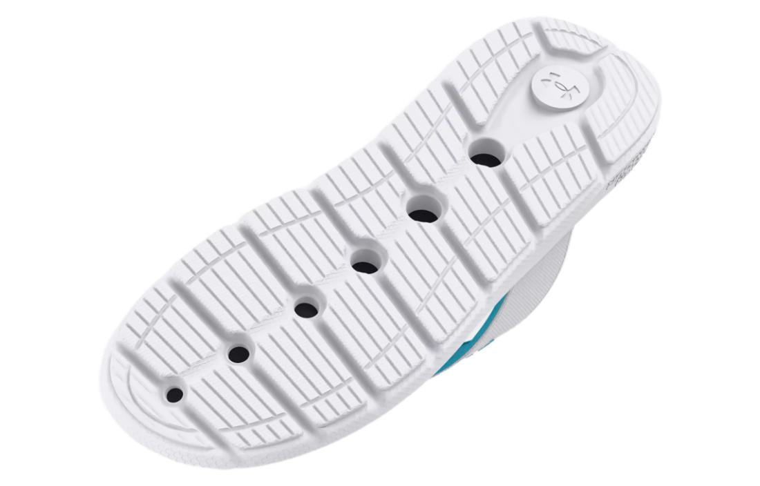 (WMNS) Under Armour Ignite Pro Marbella Sandal 'White Blue Surf' 3026030-101