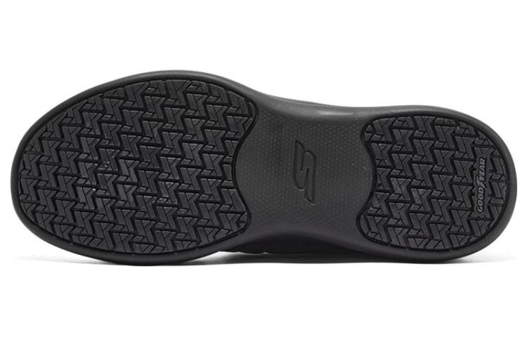 (WMNS) Skechers Go Walk Stability Boot 'Black White' 144661-BBK