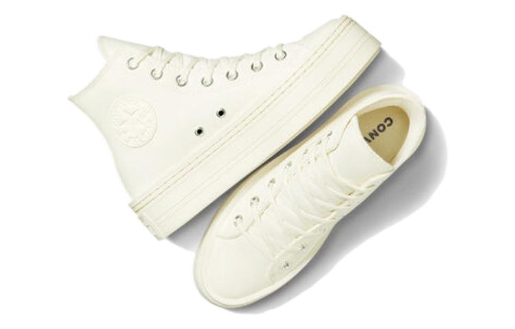 (WMNS) Converse Chuck Taylor All Star Modern Lift Platform Canvas 'White' A06140C