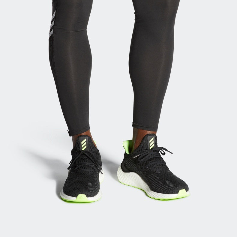 adidas AlphaBoost 'Black Signal Green' EG1436