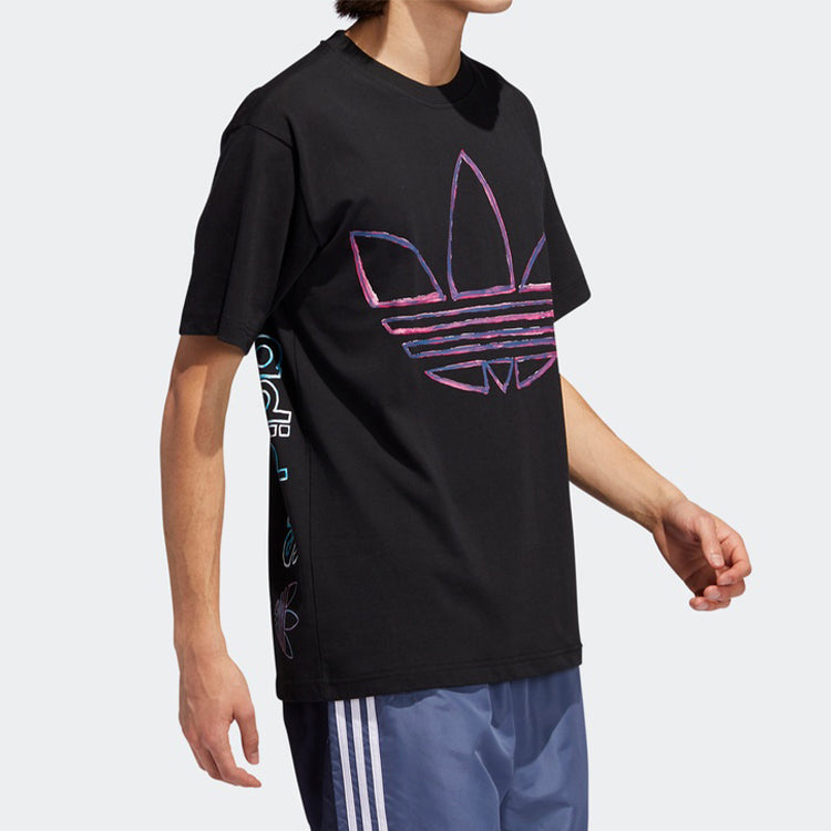 adidas Pullover Round Neck Short Sleeve Black ED6270