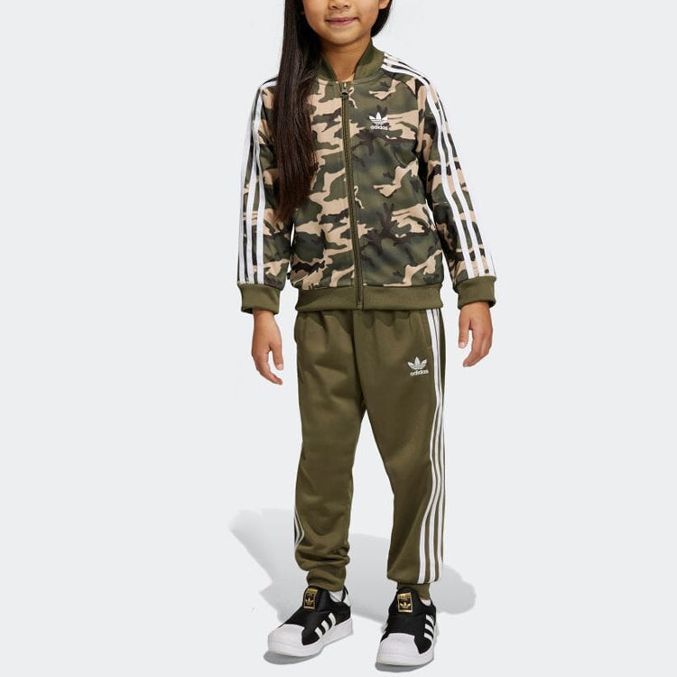 (PS) adidas Originals Camo SST Set 'Green' IC2129