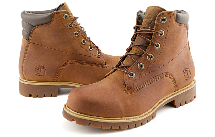 Timberland 6-Inch Alburn Wide-Fit Boots 'Brown' A1H8QM