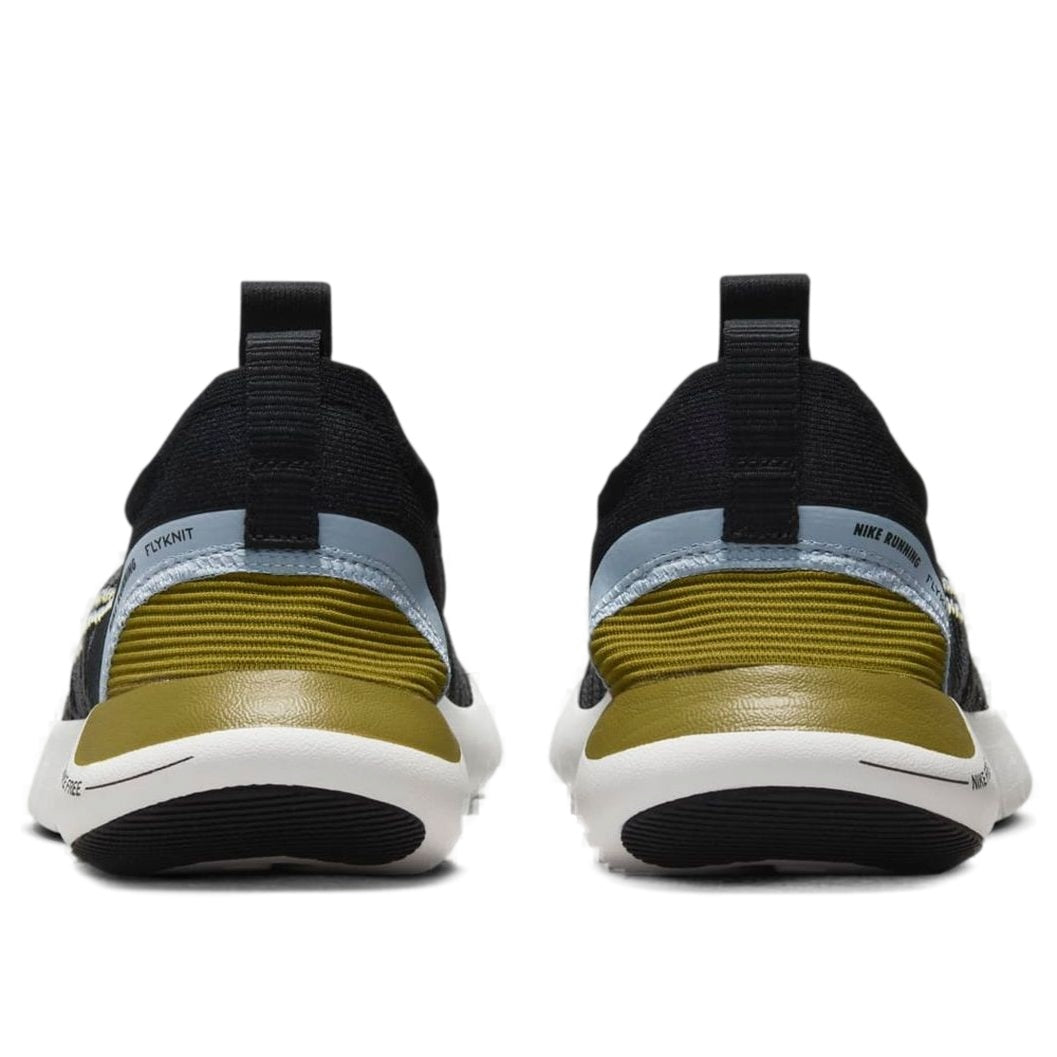 (WMNS) Nike Free RN Next Nature 'Black Soft Yellow' DX6482-006