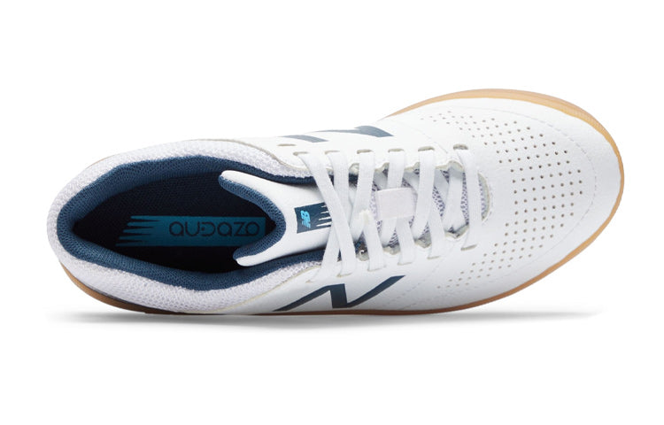 New Balance Audazo v4 Control JNR In 'White Blue' JSASIWN4