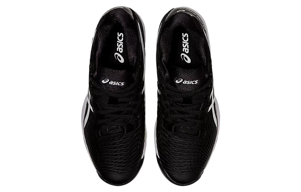 (WMNS) ASICS Solution Speed FF 2 'Black White' 1042A136-001