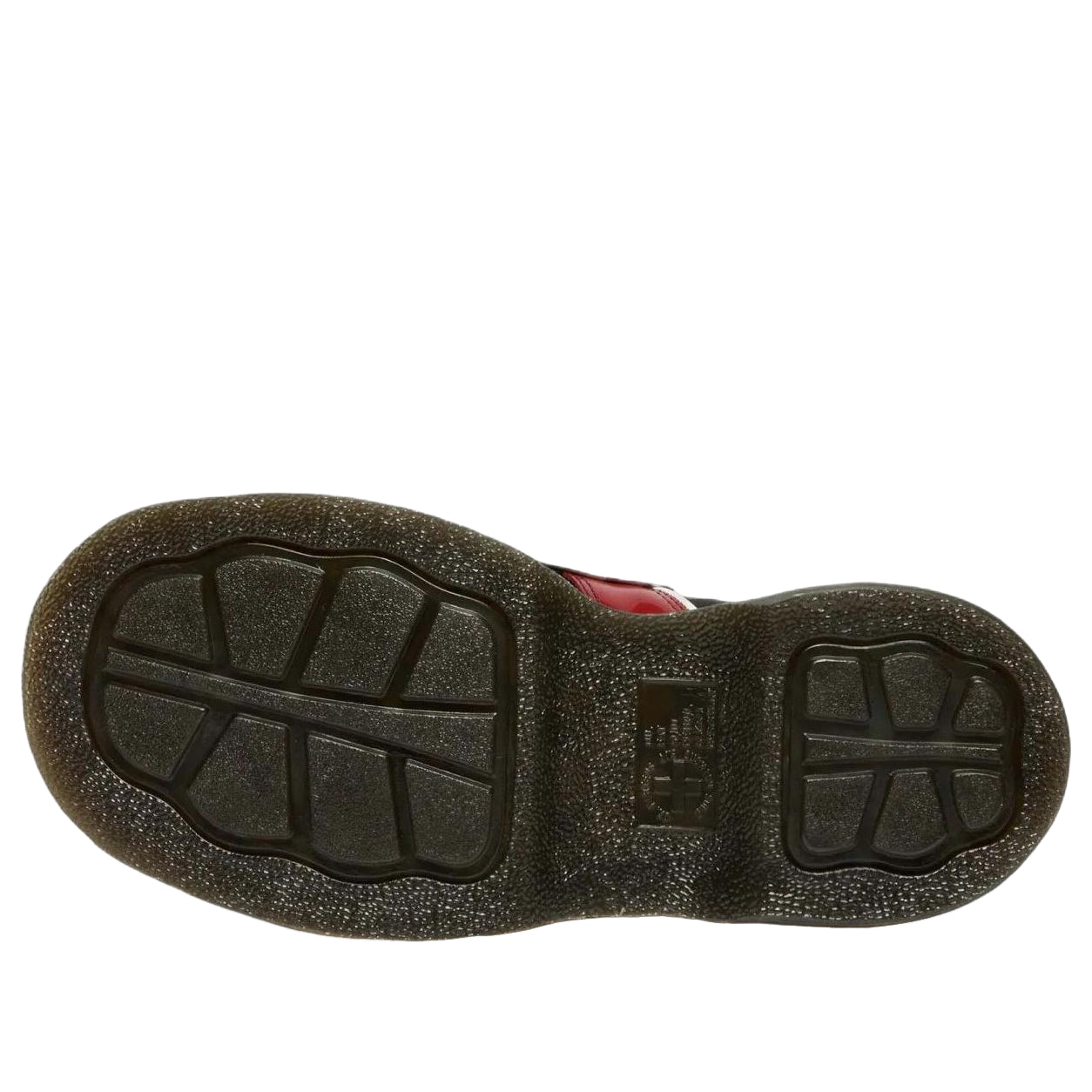 Dr. Martens Women's Buzz Strap 'Black Scarlet Red' 42619001