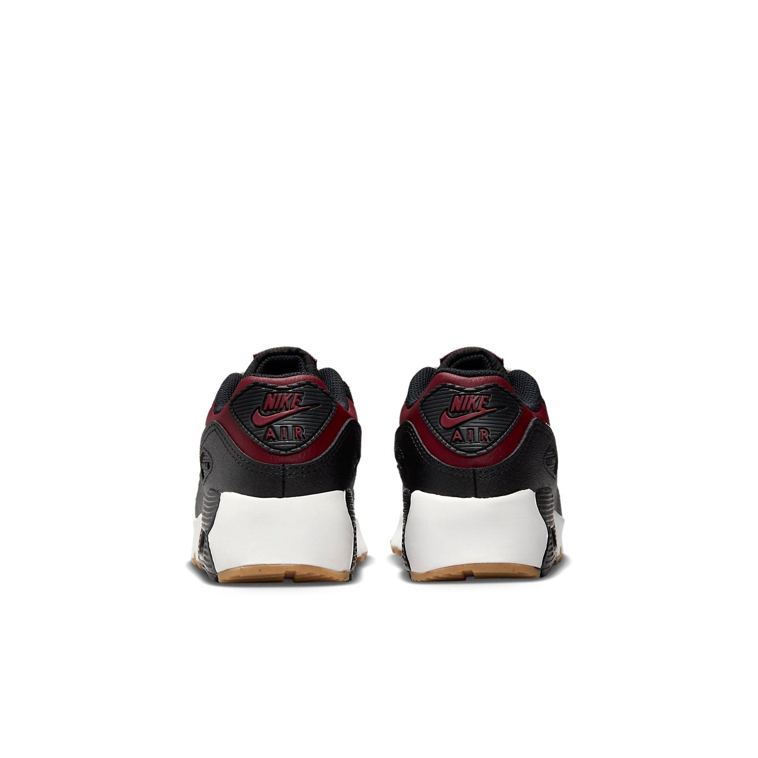 (PS) Nike Air Max 90 'Black Team Red Gum Light Brown White' CD6867-024
