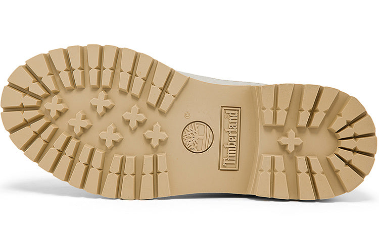 (WMNS) Timberland Paninara Collarless 6 Inch Wide Fit Waterproof Boots 'Light Grey Nubuck' A2M2SW