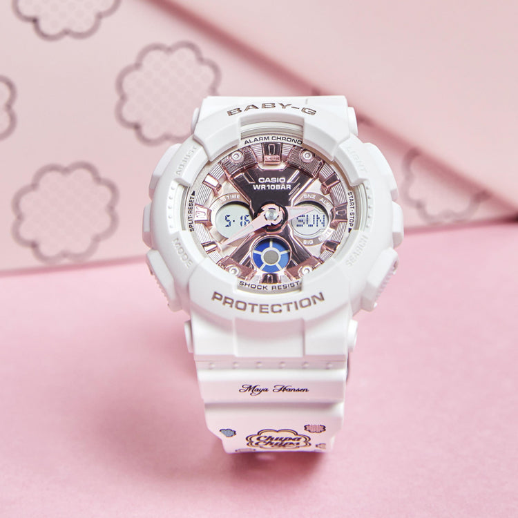 CASIO Baby-G 'White Pink' BA-130-7A1PRC