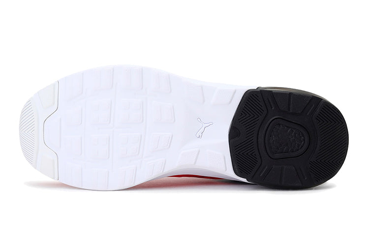 PUMA Electron Street Era (Big Kids) Shoes Black/Red/White 374694-02
