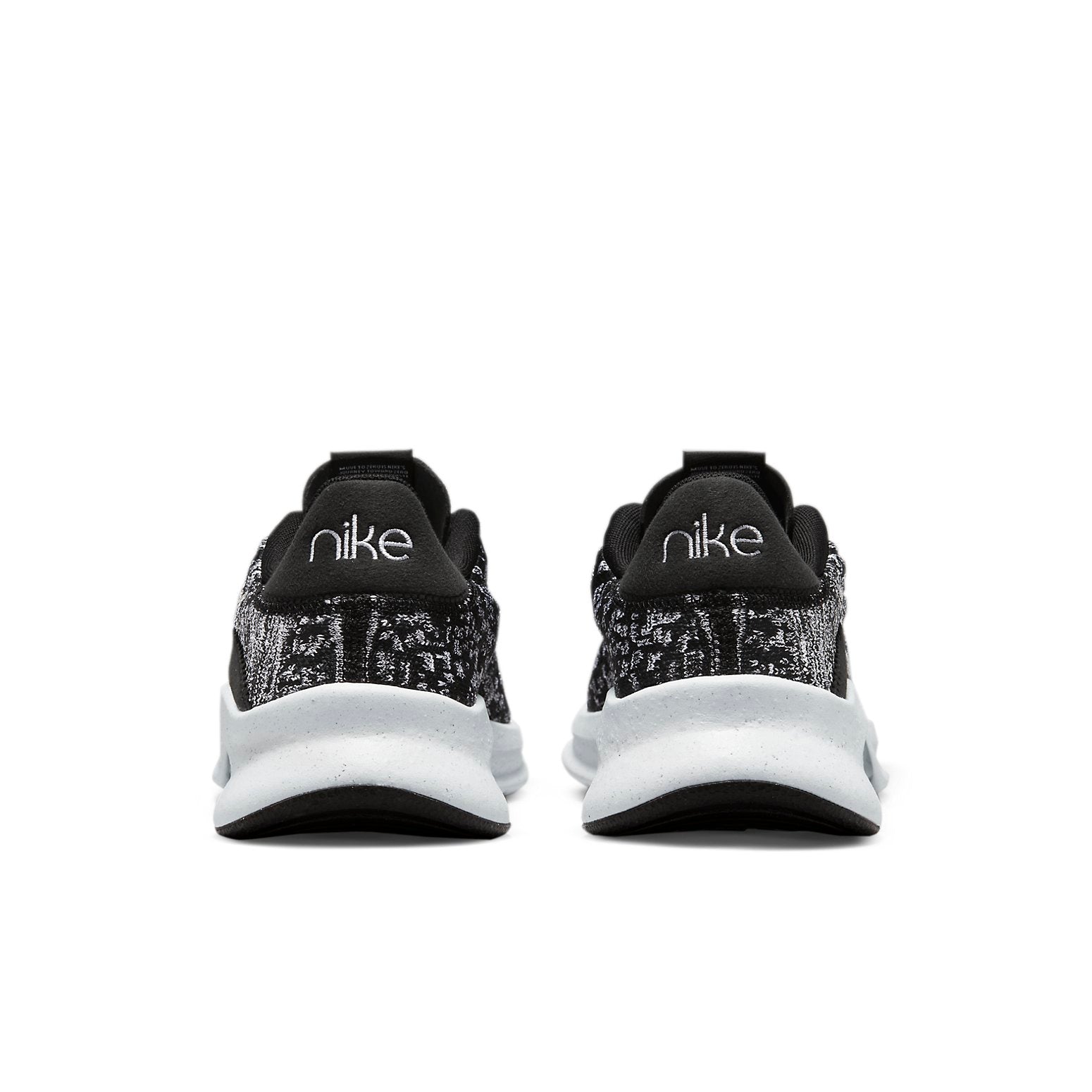 (WMNS) Nike SuperRep Go 3 Flyknit Next Nature 'Black White' DH3393-010