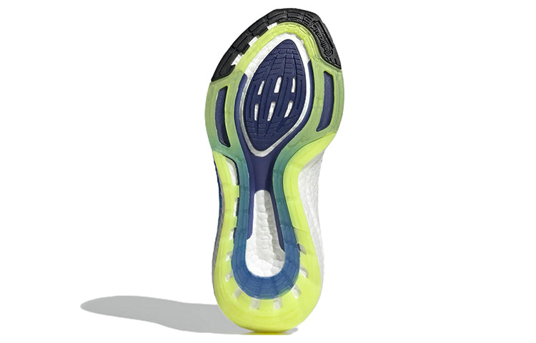 (WMNS) adidas UltraBoost 22 'White Solar Yellow Blue' GZ7211
