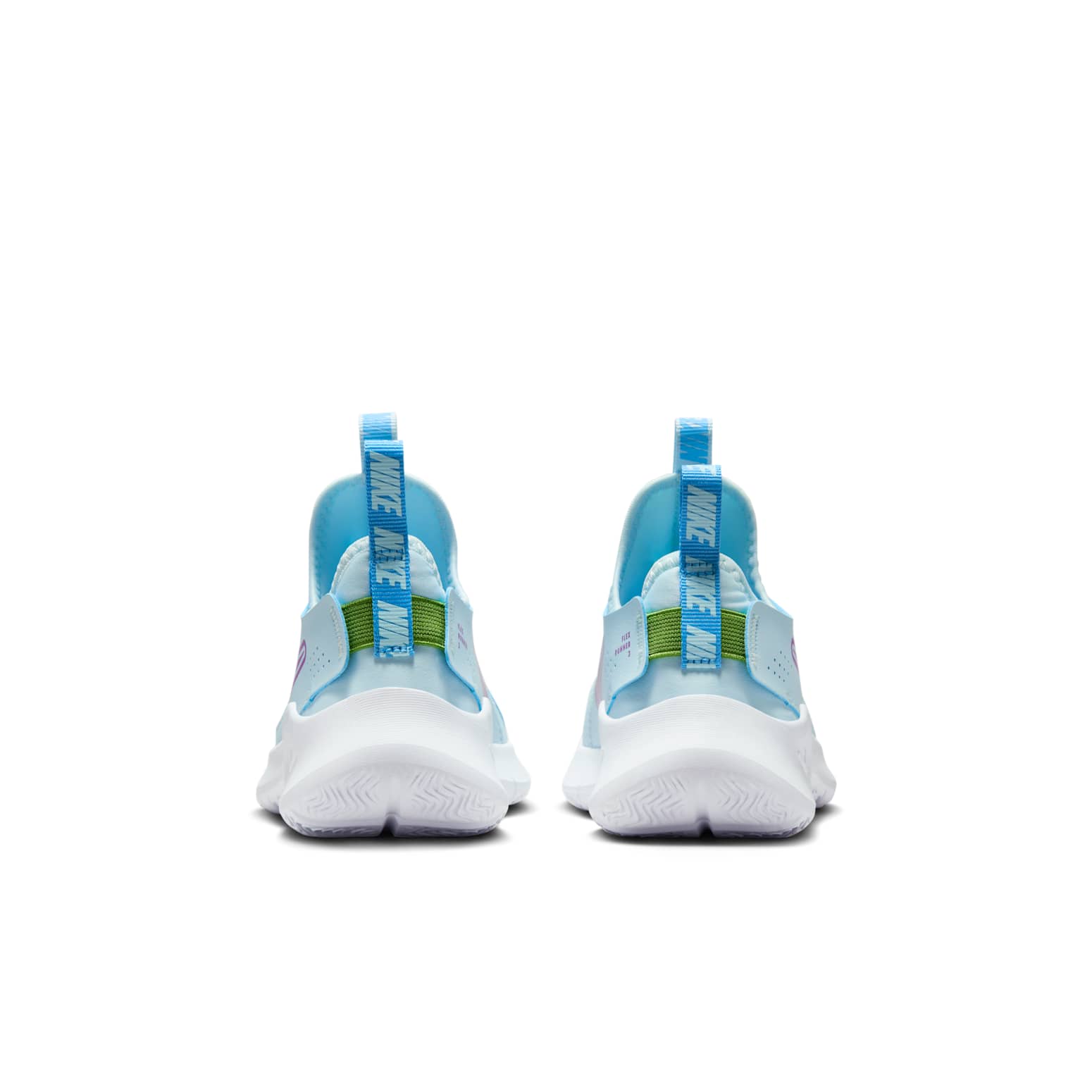 (PS) Nike Flex Runner 3 'Glacier Blue University Blue Chlorophyll Hyper Violet' FN1449-401