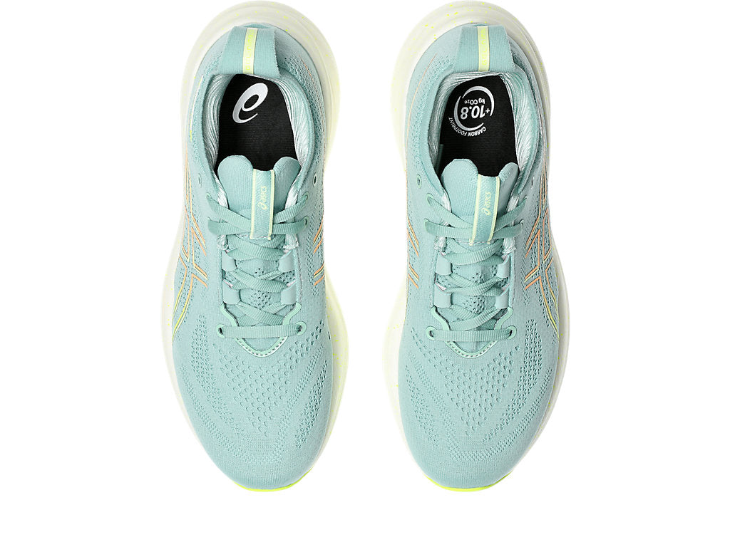 (WMNS) ASICS Gel-Nimbus 26 Sneakers 'Light Celadon Safety Yellow' 1012B601-301