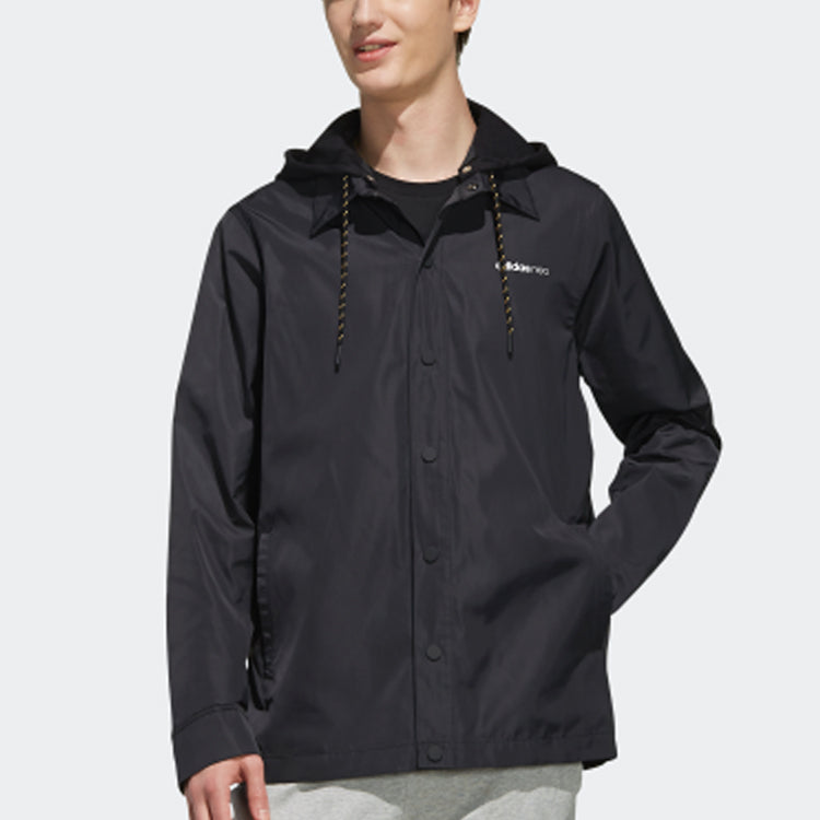 adidas neo M FAV SV JKT Sports Jacket Black EI6265