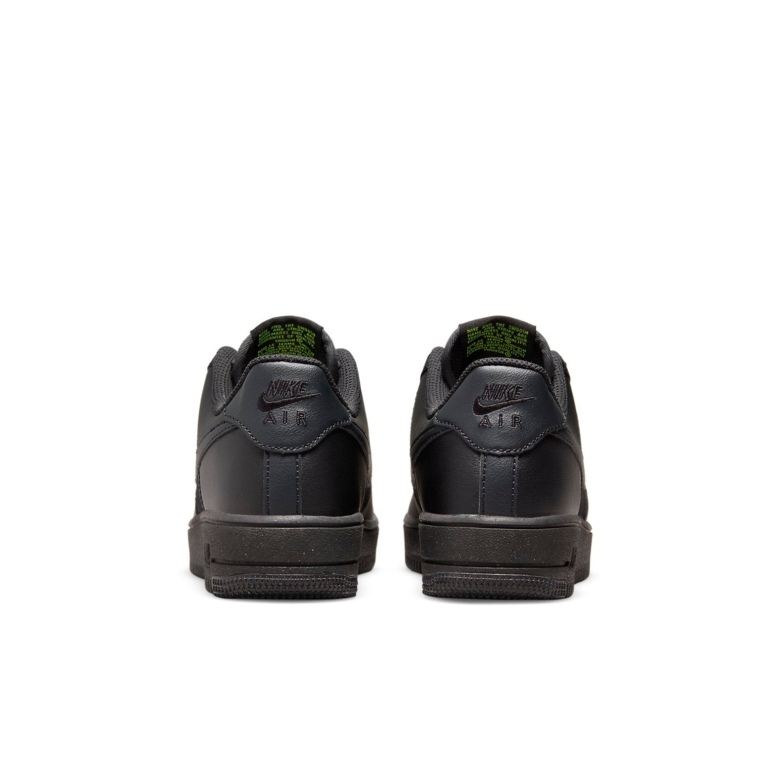 (GS) Nike Air Force 1 Crater Next Nature 'Black Off Noir Speckled' DH8695-001