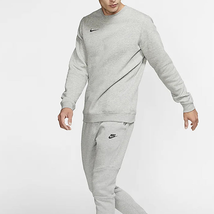 Nike Club Crew Polar Fleece Sweatshirts 'Grey' AJ1466-063