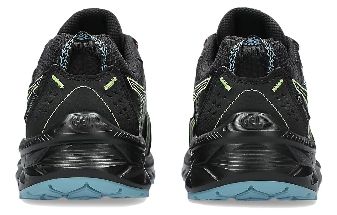 (WMNS) ASICS Gel-Venture 9 Waterproof 'Black Lime Green' 1012B519-002