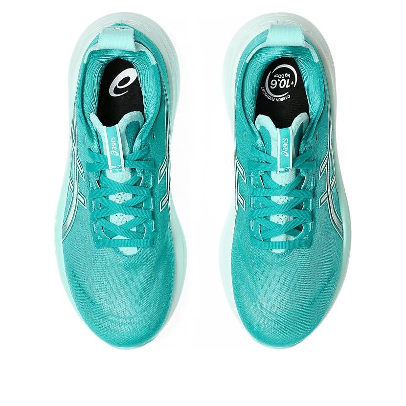(WMNS) ASICS Gel-Nimbus 27 'Wave Teal Illuminate Mint' 1012B753-400