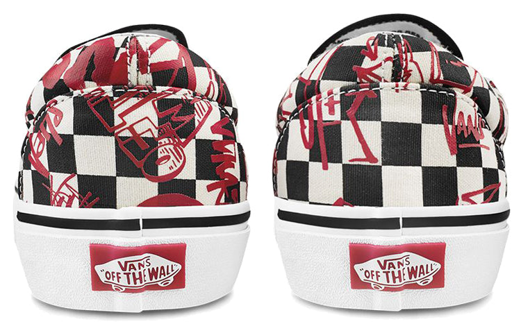 Vans Classic Slip-On 'Black White Red' VN0A4BV31IW