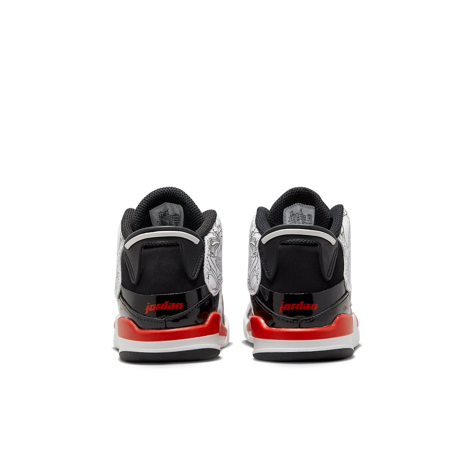 (PS) Air Jordan Dub Zero 'Fire Red' DV1359-162