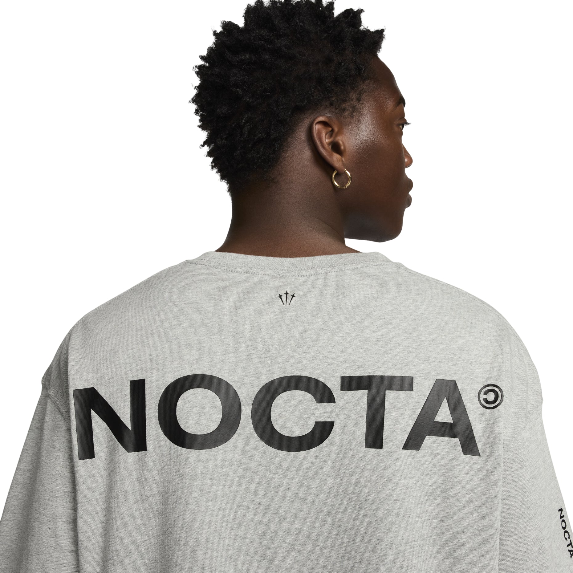 Nike x NOCTA Drake Cardinal Stock T-shirt 'Dark Grey' FN7663-063