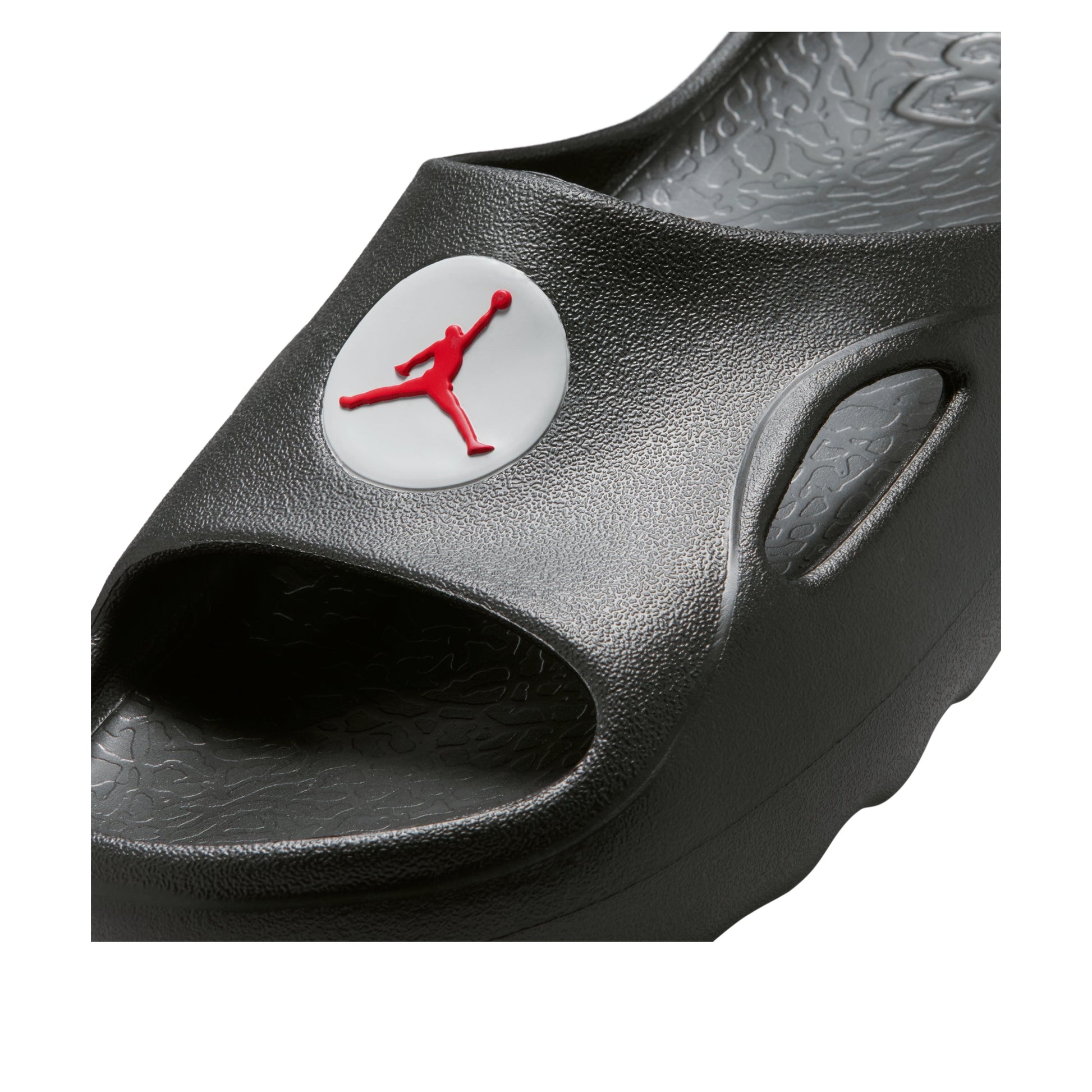 (GS) Air Jordan Hydrip Slides 'Black Tech Grey Red' II7280-001