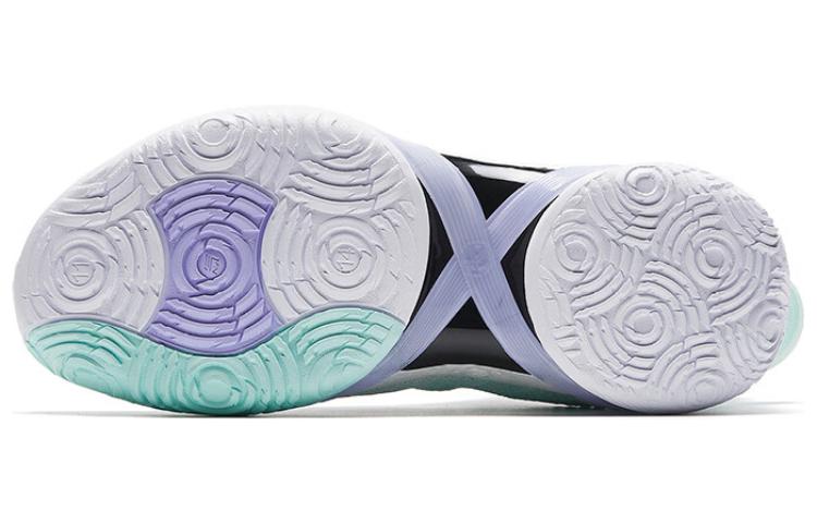 (WMNS) ANTA Three-Pointer Rain 1 'White Teal Green Purple' 922411102S-1