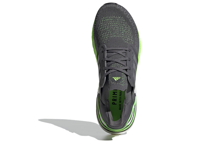 adidas Ultra Boost 20 'Grey Five Silver Metallic Signal Green FV8317