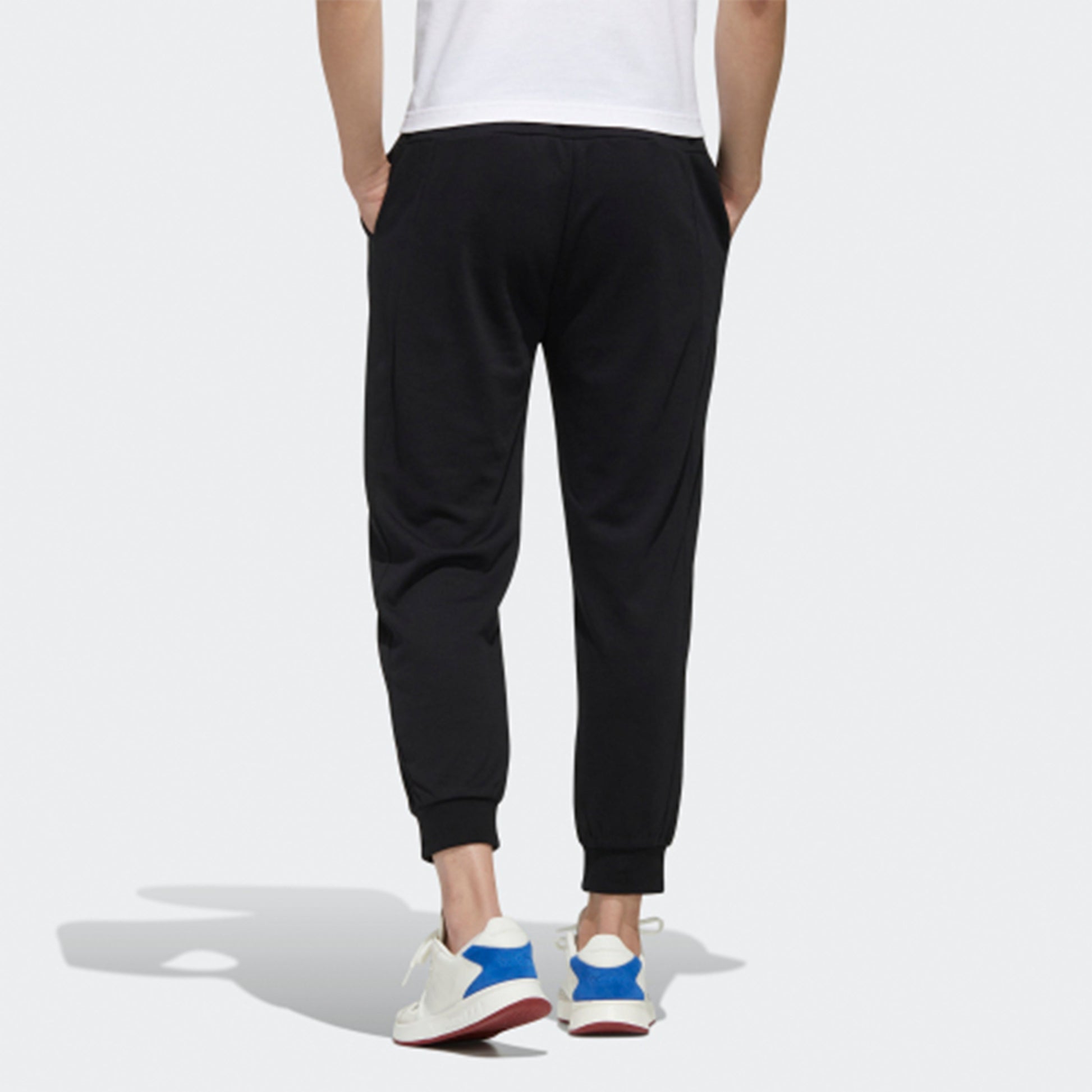 Men's adidas neo FAVES TP Sports Pants/Trousers/Joggers Black FP7332