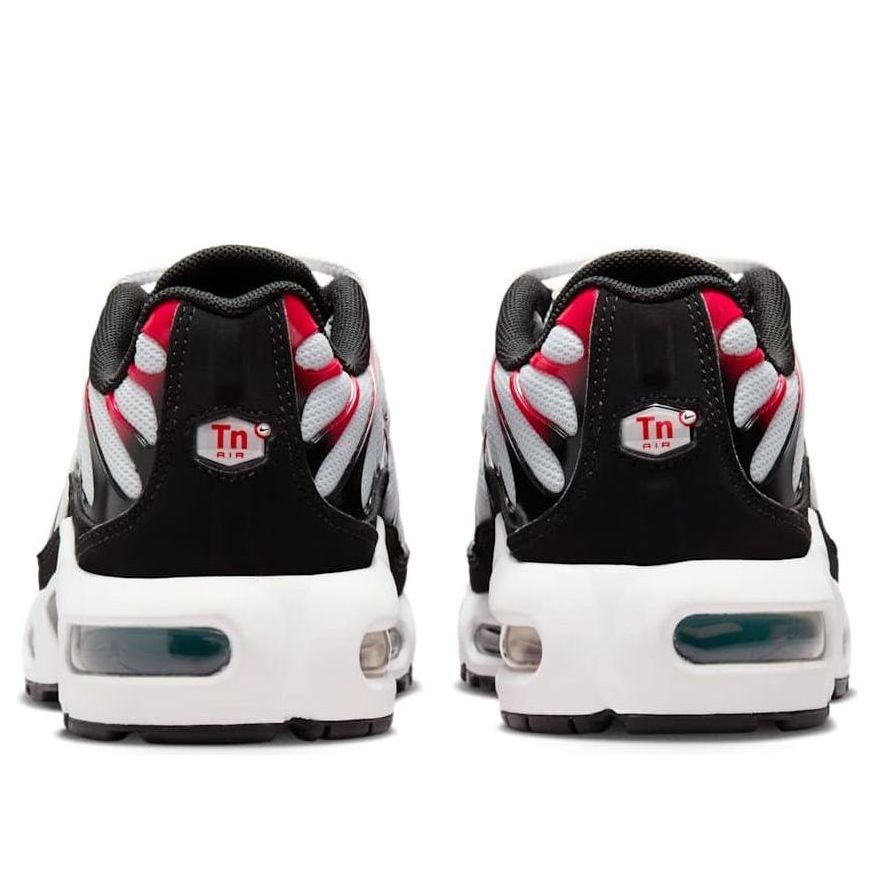 (GS) Nike Air Max Plus 'Pure Platinum Black University Red' CD0609-027