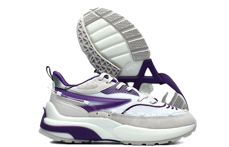 (WMNS) Fila Fusion 'White Purple' T12W135210FWD