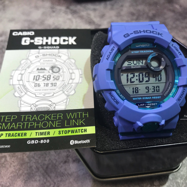 CASIO G-Shock Digital 'Blue' GBD-800-2