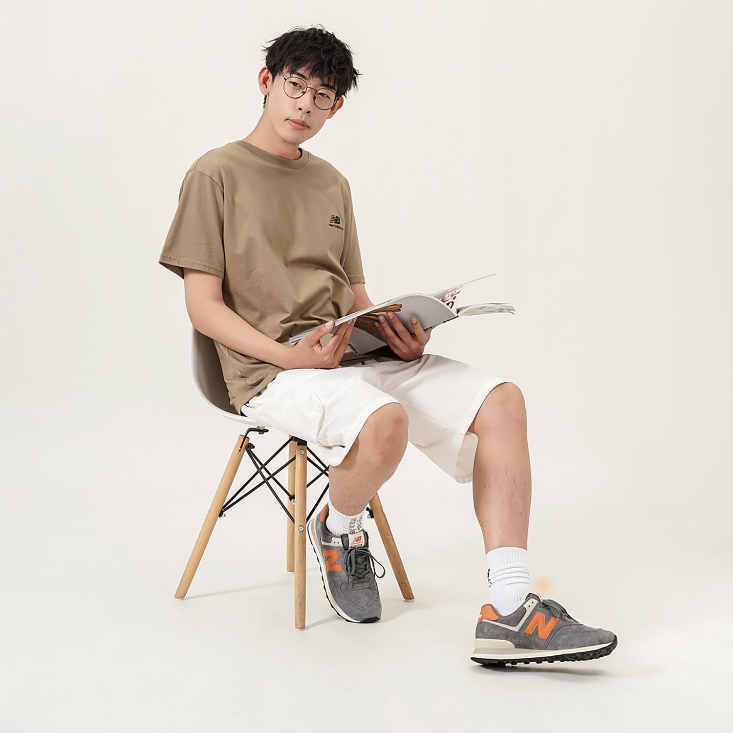 New Balance 574 'Gray Yellow' ML574PM2