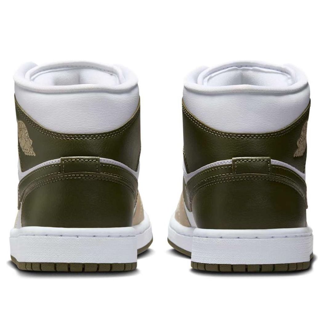 (WMNS) Air Jordan 1 Mid 'Military Drab' BQ6472-120