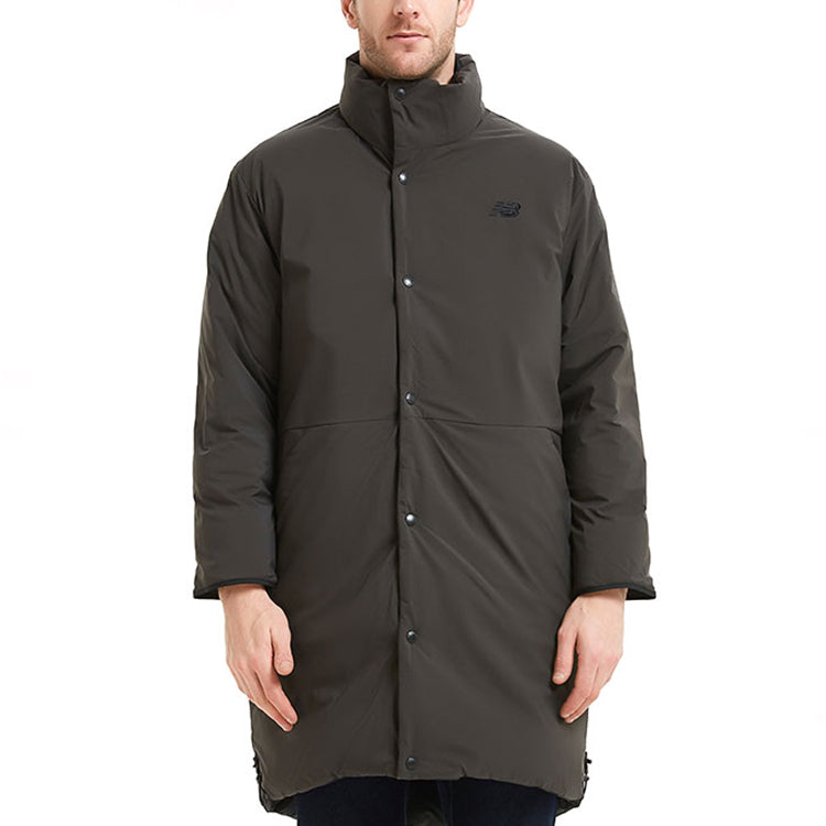 New Balance Long Puffer Jacket Asia Sizing 'Black' NP847021-BK