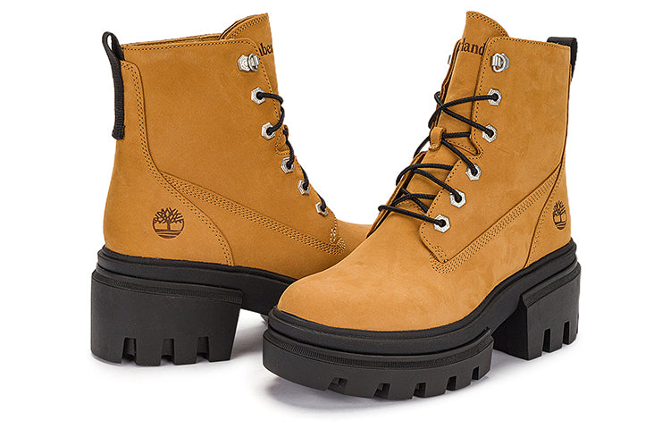 (WMNS) Timberland Everleigh 6 Inch Boots 'Wheat Full Grain' A41QK
